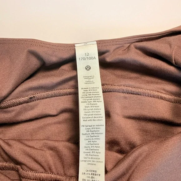 Lululemon Align Dress, Dark Oxide | Size 12 - Picture 8 of 9